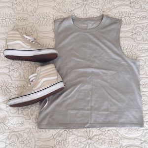Outdoor Voices Grey Muscle Tank